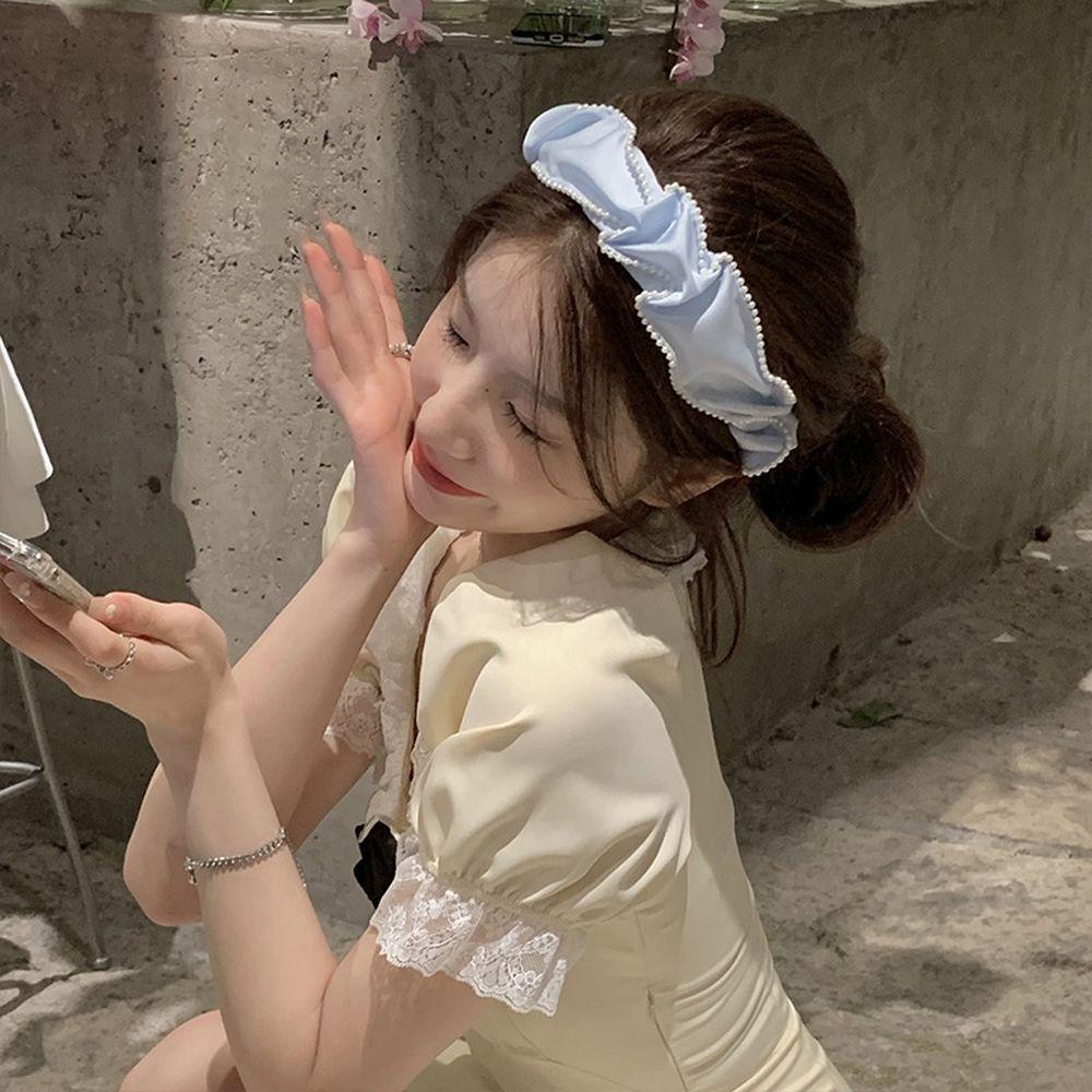 Cài Tóc Trang Điểm Phong Cách Hàn Quốc Ngọt Ngào Dễ Phối Đồ