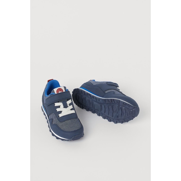 Giày bé trai HM tím than nỉ bò - Giày bé trai H&M - [KIDS AUTHENTIC VINH]
