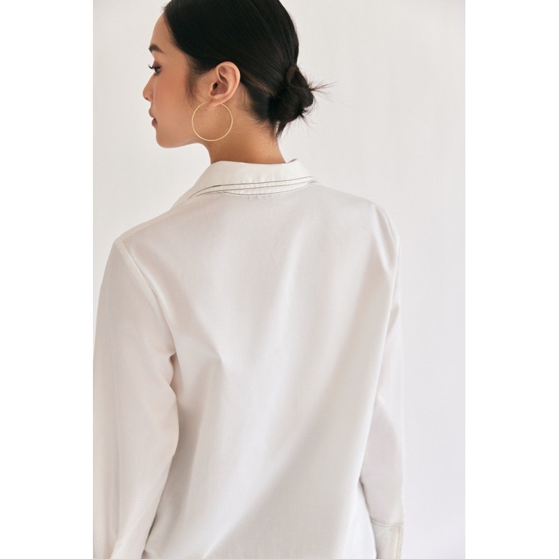 Áo sơ mi may viền đen - JORDAN