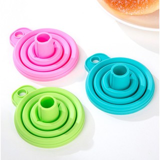 Flexible Kitchen Funnel Folding Candy Funnel Liquid Packing