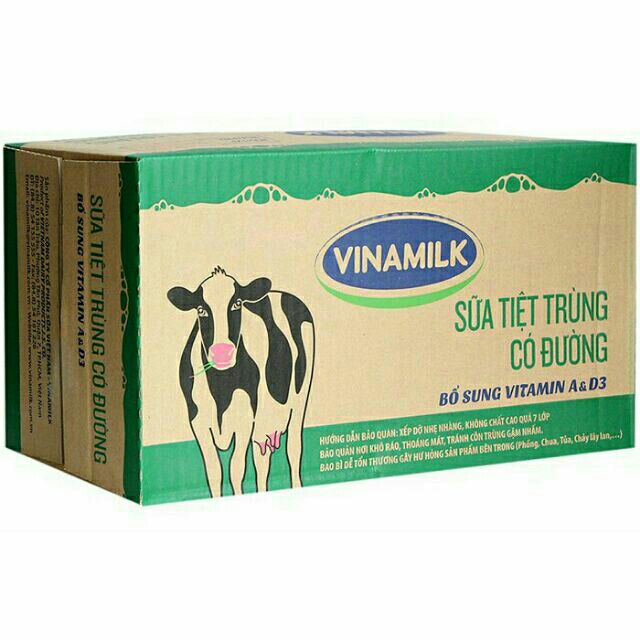 Sữa Vinamilk thùng 48 bịch (đủ loại)