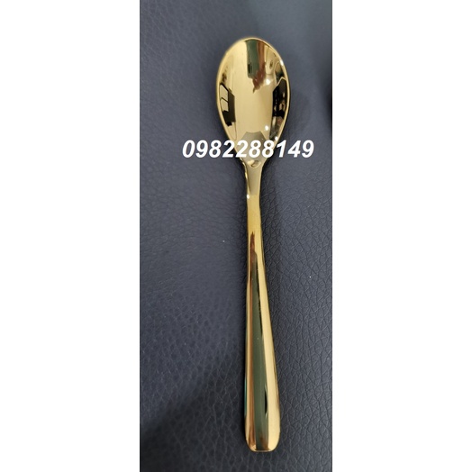 VÁ,DAO,MUỖNG,NĨA INOX 304 MẠ VÀNG SANG TRỌNG.