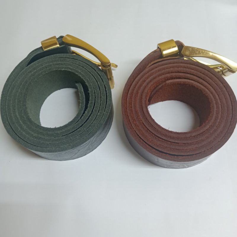 Dây nịt nam, Thắt lưng nam đầu khoá đồng đúc nguyên khối dây da bò latigo hàng nhập khẩu