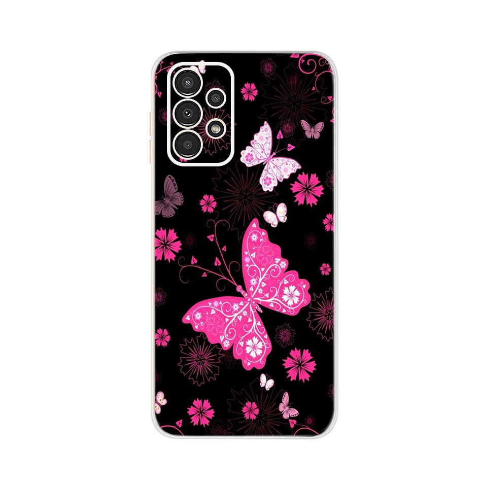 Ốp Điện Thoại TPU Silicone Mềm In Hình Hoa Cho Samsung Galaxy A13 Samsung A13 4G SM-A135F