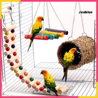 Set 3 đồ chơi thang dây treo chuồng chim vẹt / hamster