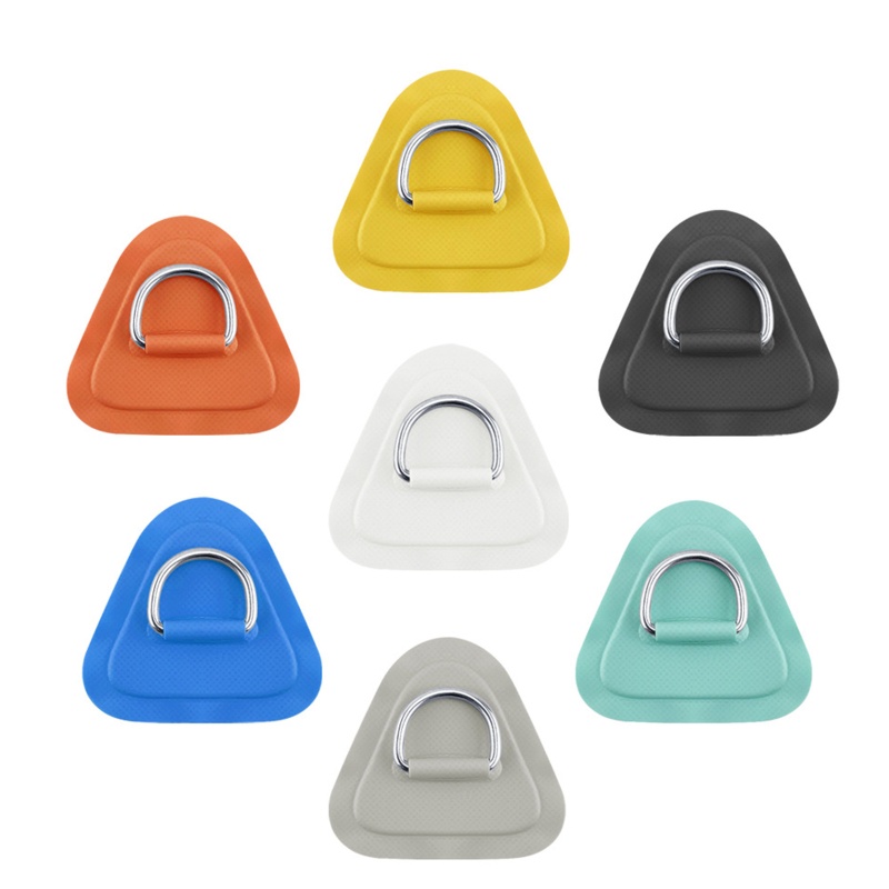 Bộ 5 Vòng Đệm / Miếng Vá Chữ D Bằng PVC Cho Thuyền Kayak Bơm Hơi