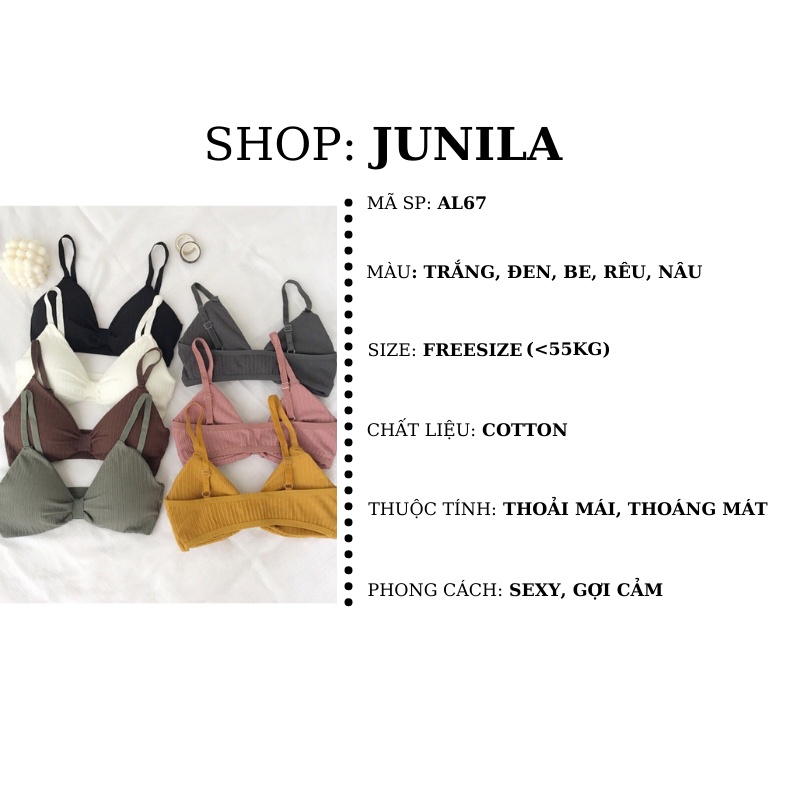 Áo bra nữ thắt nơ thun gân tăm hai dây đi biển sexy AL67 | BigBuy360 - bigbuy360.vn