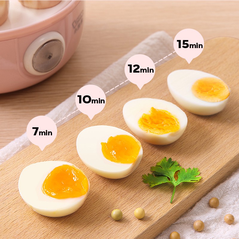 Nồi hấp 2 tầng điện đa năng LOTOR - Nồi hấp trứng, máy ăn sáng tự động tại nhà, nồi trứng nhỏ