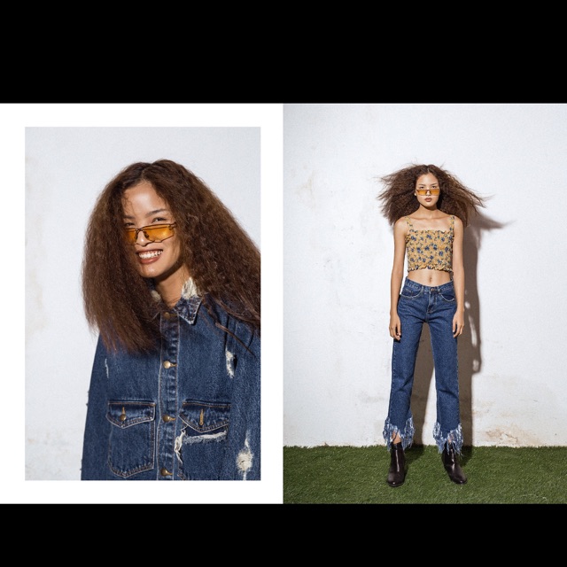 Áo croptop The white egg (hình tự chụp)