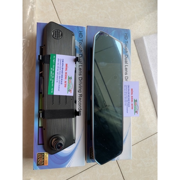 camera hành trình kẹp gương 7in cam ứng full HD