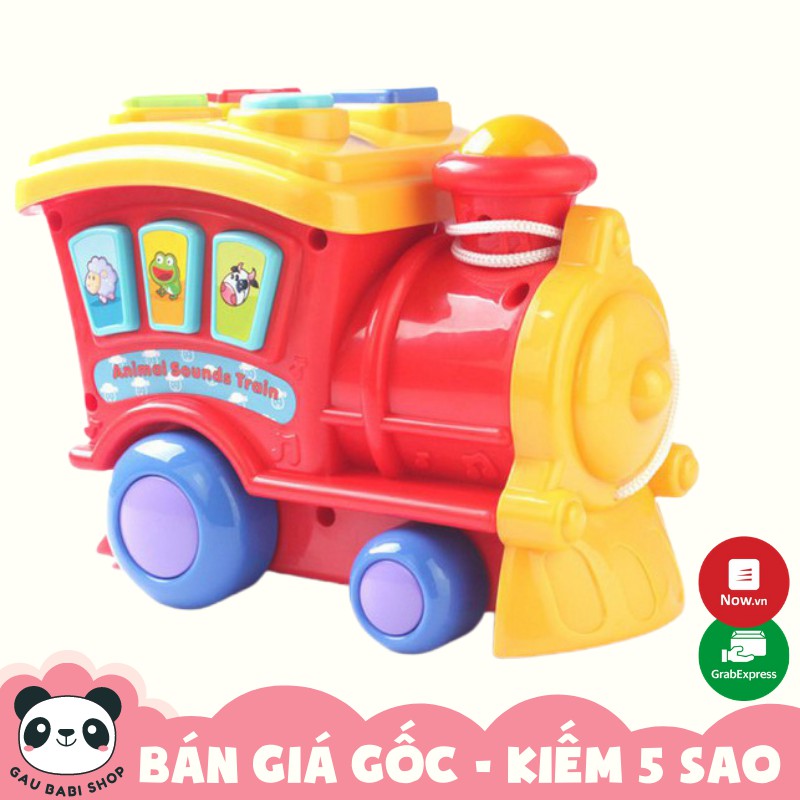 Đồ chơi đầu tàu hoả kéo, có đèn nhạc Winfun 0677 chính hãng