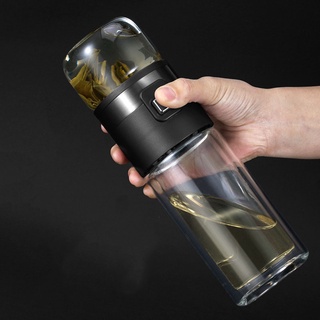 Bình pha trà thuỷ tinh giữ nhệt cao cấp có lõi lọc dung tích 500ml có lưới lọc cao cấp
