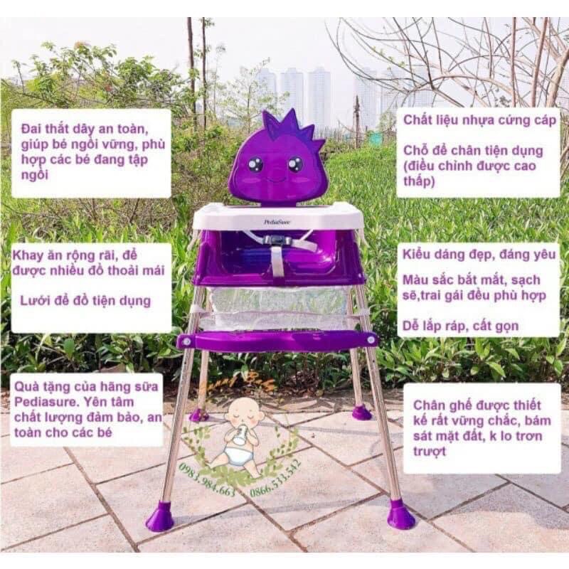 Ghế ăn dặm Khủng Long Pediasure cho bé