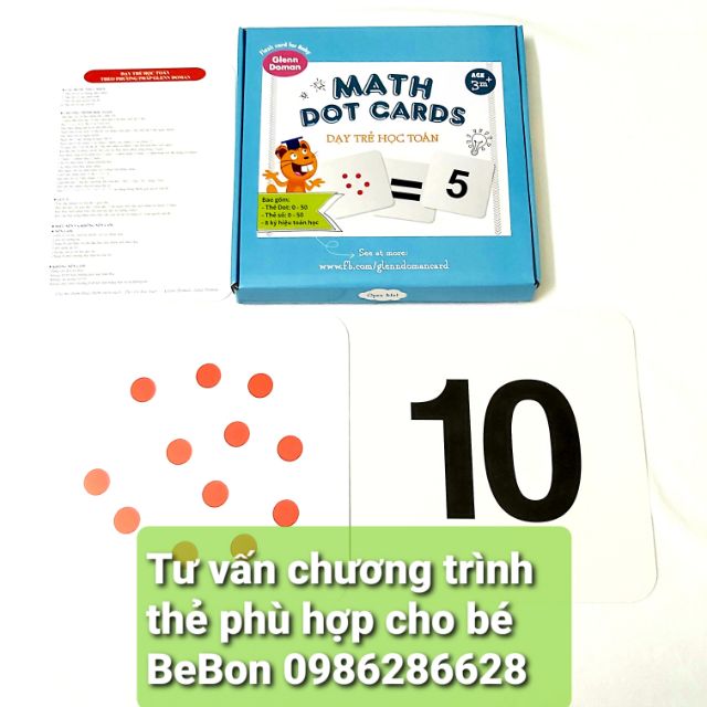 [CÓ TƯ VẤN HƯỚNG DẪN]THẺ TOÁN DOT - THẺ GLENN DOMAN