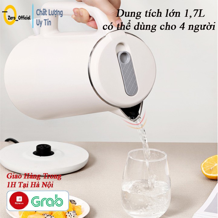 Ấm đun nước siêu tốc, ấm điện Lotor dung tích 1,7 Lít - bảo hành 2 năm.