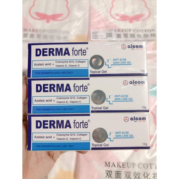 Derma Forte Gel 15g - Giảm Mụn Giảm Thâm