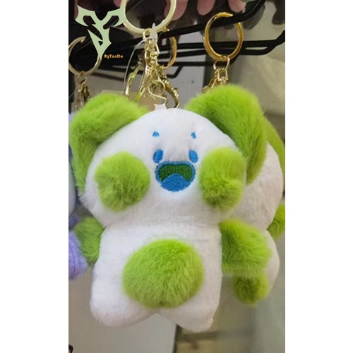 &lt; Express &gt; Móc Khóa Hình Mèo Nhồi Bông 12CM Dễ Thương Làm Quà Tặng Cho Bạn Gái