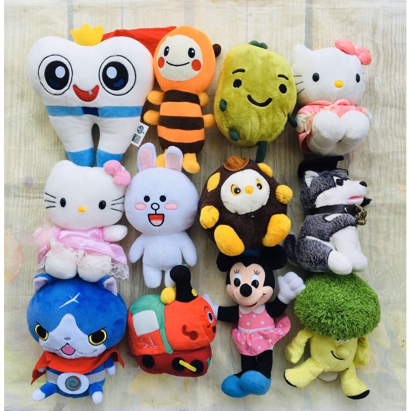 SUG]Gấu bông si tuyển như mới juli snoopy đủ loại