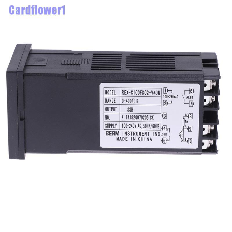 Bộ Điều Khiển Nhiệt Độ Ac 100-240V PID REX-C100 SSR-40A