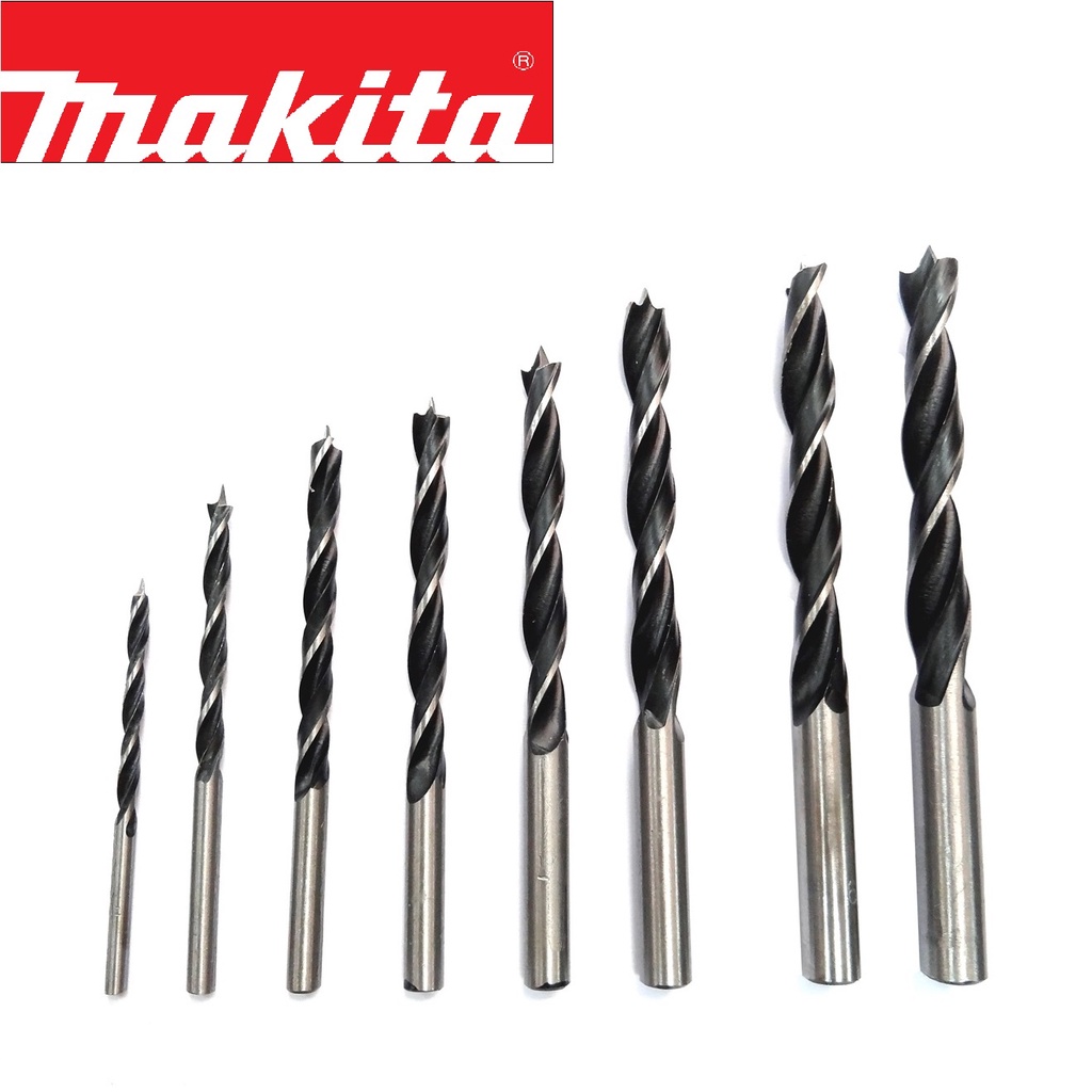 Mũi khoan gỗ chuôi tròn Makita từ 3 đến 20mm