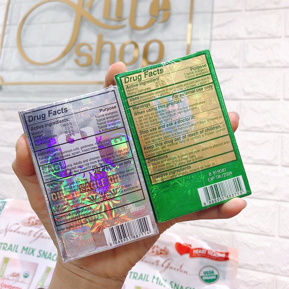 Dầu xanh con ó đủ loại Eagle Brand Medicated Oil 24ml (hàng về từ US) | BigBuy360 - bigbuy360.vn