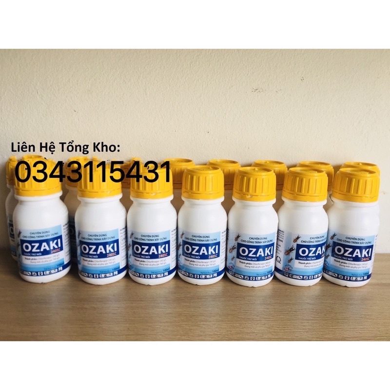 Thuốc trừ mối không mùi, lây nhiễm ozaki 240SC nhập khẩu chính hãng chai 100ml