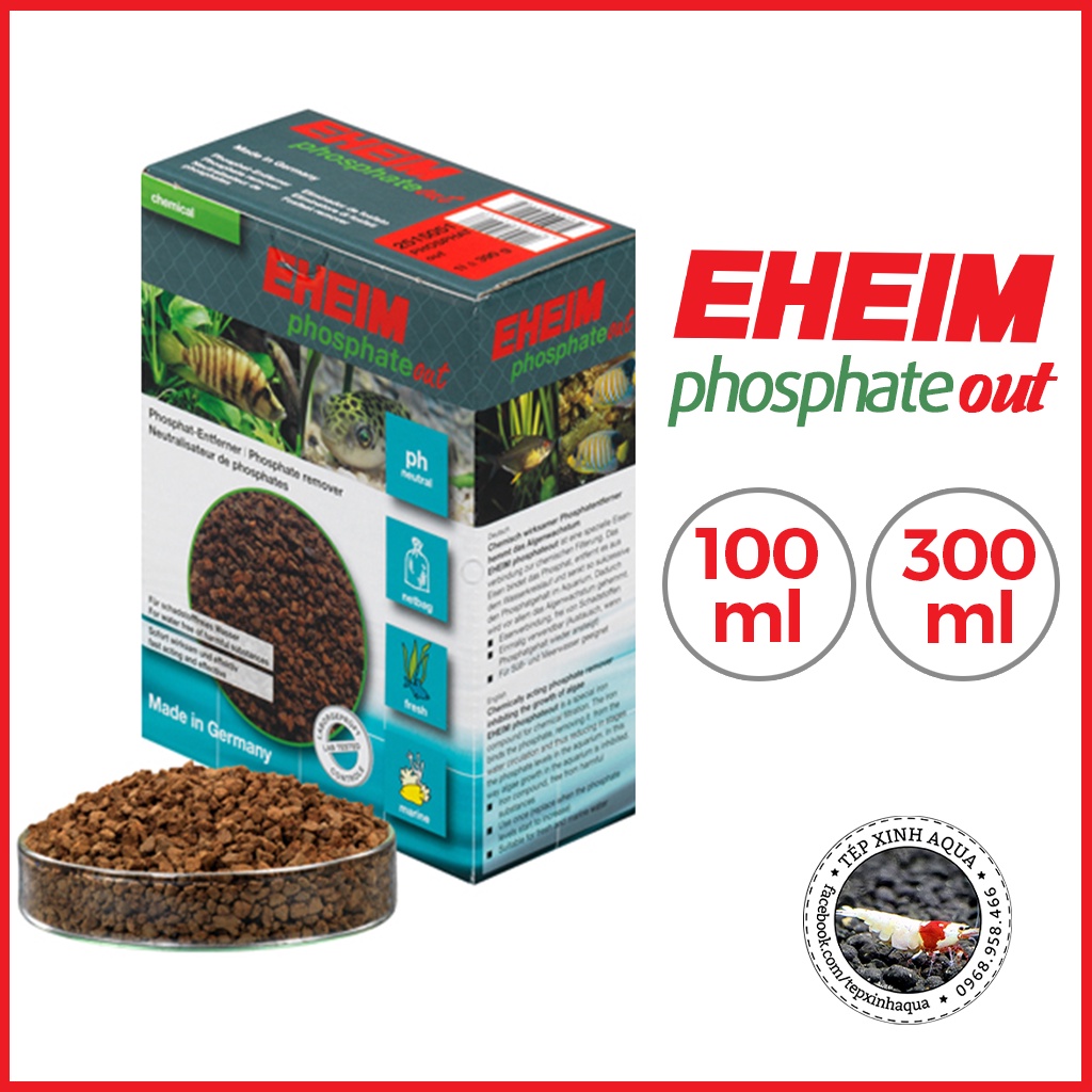 Vật Liệu Lọc Kiềm Chế Tảo Eheim Phosphate Out - 300ml và 100ml [Tép Xinh Aqua]