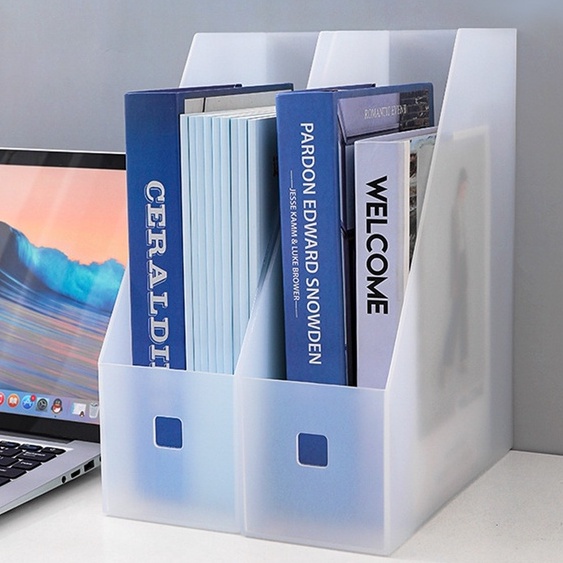 Hộp Đựng Sách VAT Khay Đựng Tài Liệu Sách Văn Phòng Phẩm Decor Bàn Học Trang Trí Bàn Học 10*24*27cm