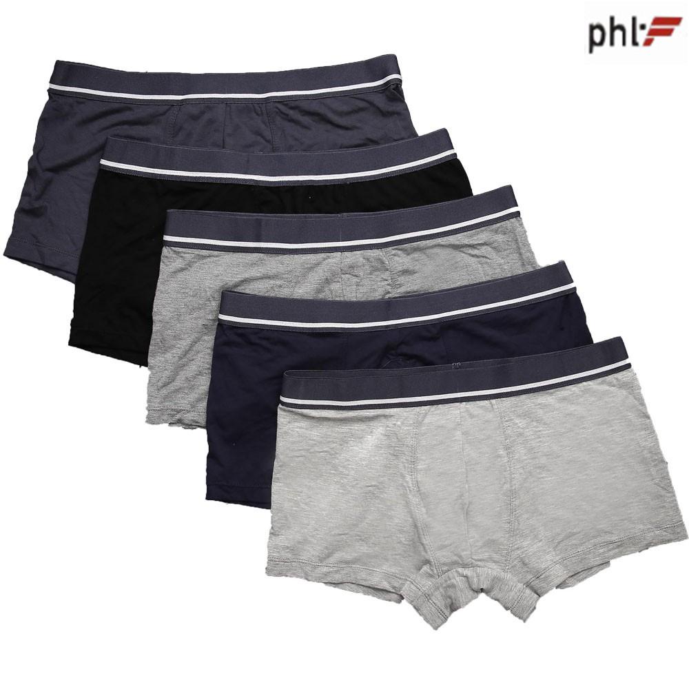Quần lót Boxer nam cotton 2 chiều cao cấp FHL Fashion màu ngẫu nhiên QBX SIÊU RẺ