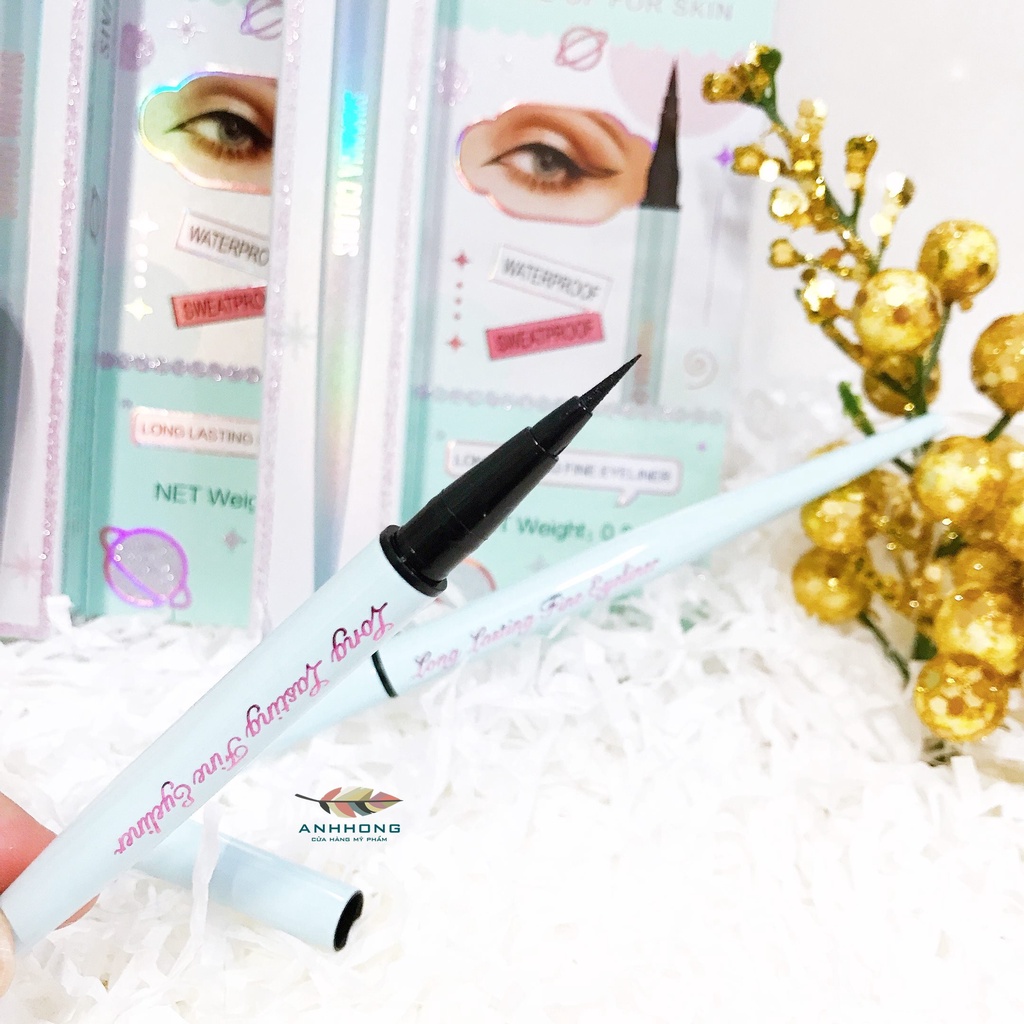 Kẻ Mắt Nước Lâu Trôi Sivanna Long Lasting Fine Eyeliner ES8016