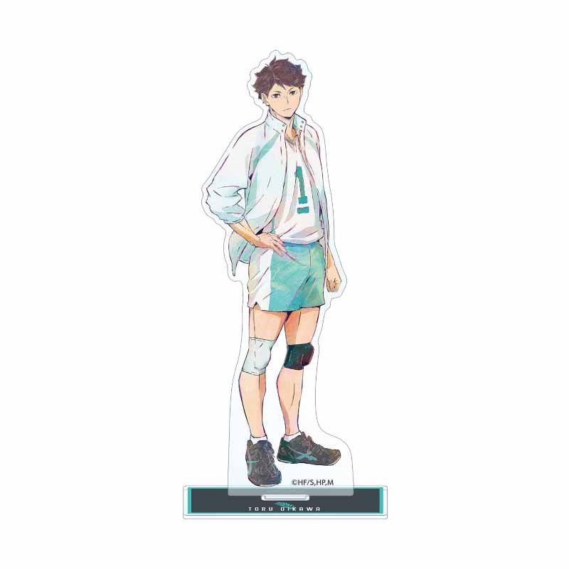 ( KHỞI ĐỘNG ) Standee HAIKYUU!! TO THE TOP mô hình Vua Bóng Chuyền mica trong anime chibi trưng bày