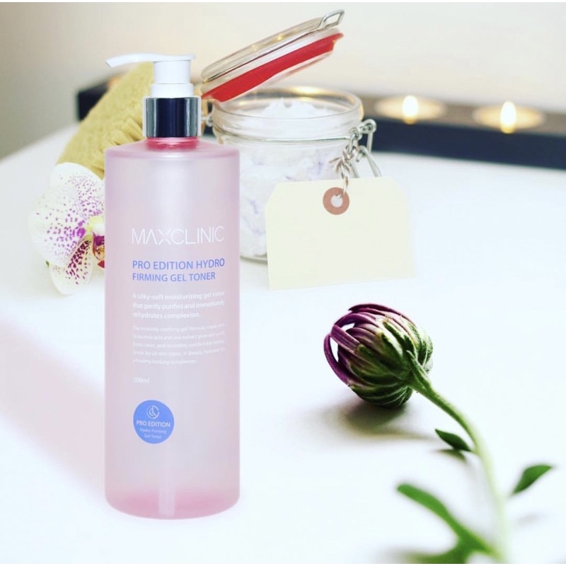 Toner Định Hình Maxclinic - Cấp Ẩm - Ngừa Lão Hoá - Làm Sáng Da 500ml | Xù Korea