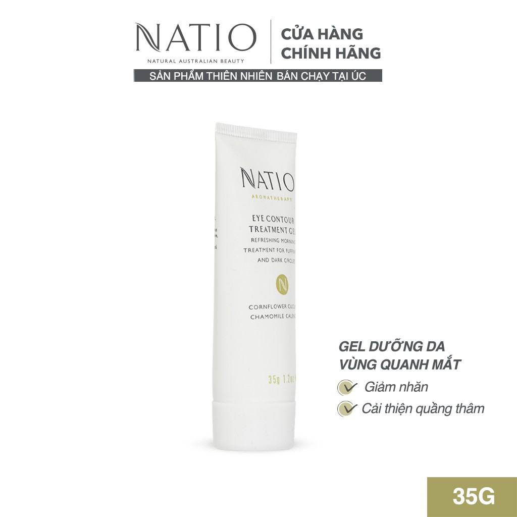 Gel Dưỡng Vùng Da Quanh Mắt Natio Eye Contour Treatment Gel 35g