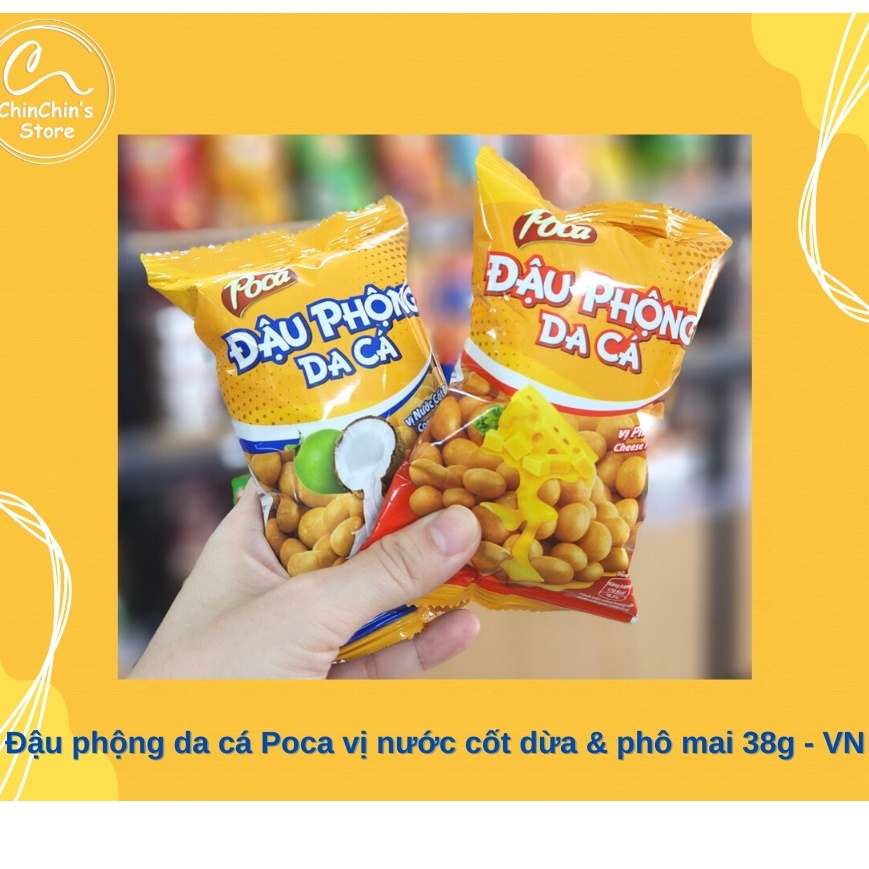 Đậu phộng da cá Poca 38g - VN