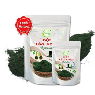 Bột Tảo Xoắn Henashop 1kg Dưỡng trắng da Giảm thâm sạm nám Tăng độ đàn hồi Chống lão hóa da. Tảo biển xoắn nhật