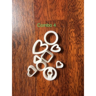 Khuôn cắt đất sét 3D_dễ thương_combo4 43 cái