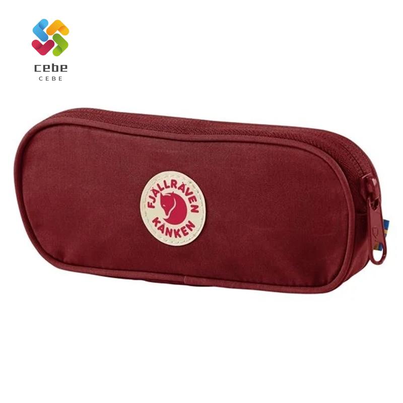 FJALLRAVEN KANKEN Túi Đựng Bút Họa Tiết Rằn Ri Sức Chứa Lớn Tiện Dụng Cho Học Sinh
