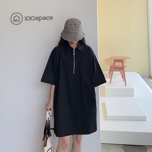 Váy phông polo cổ khoá Friday | BigBuy360 - bigbuy360.vn
