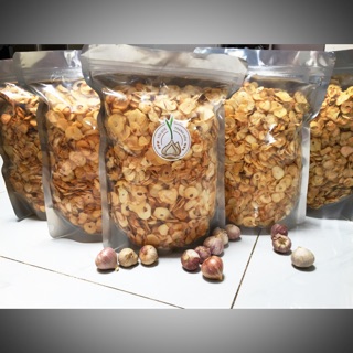 Tỏi cô đơn thái lát phi giòn