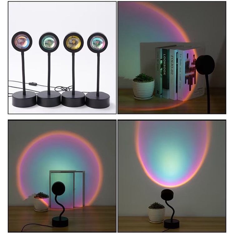 Đèn chụp hình, quay Tik Tok 16 màu RGB xoay 360 độ kèm điều khiển