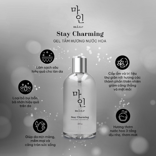 Sửa tắm hương nước hoa m.i.n.e Stay Charming | BigBuy360 - bigbuy360.vn