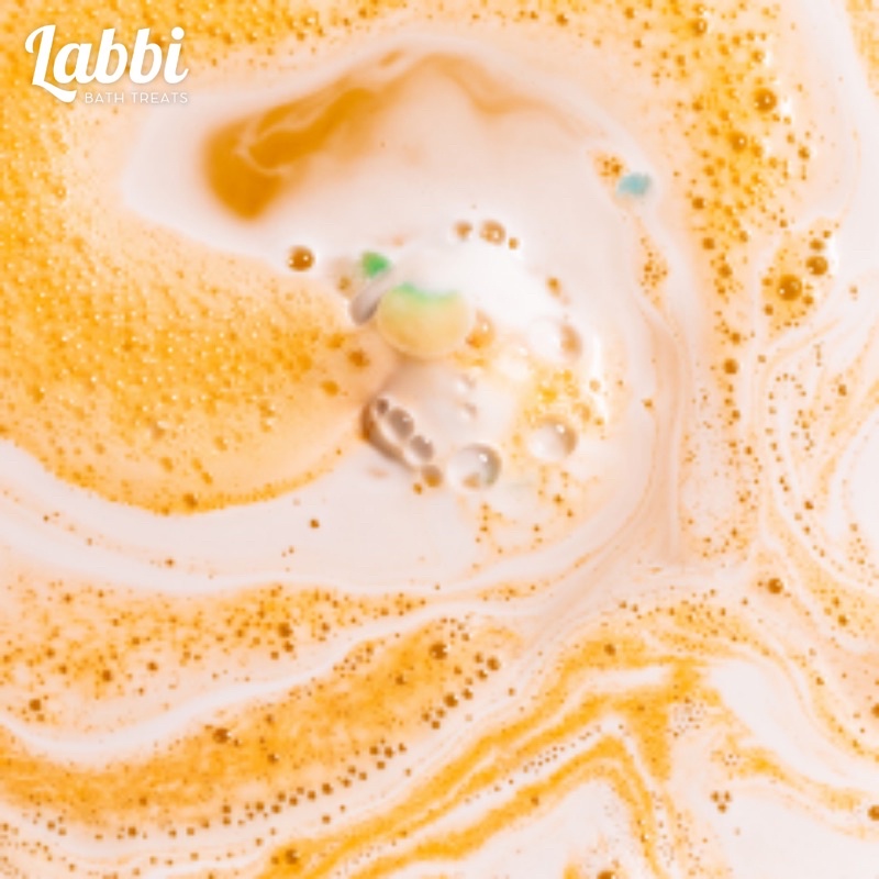 CORN CANDY [Labbi] Bath bomb / Viên sủi bồn tắm / Bom tắm / Viên thả bồn tắm / Bathbomb