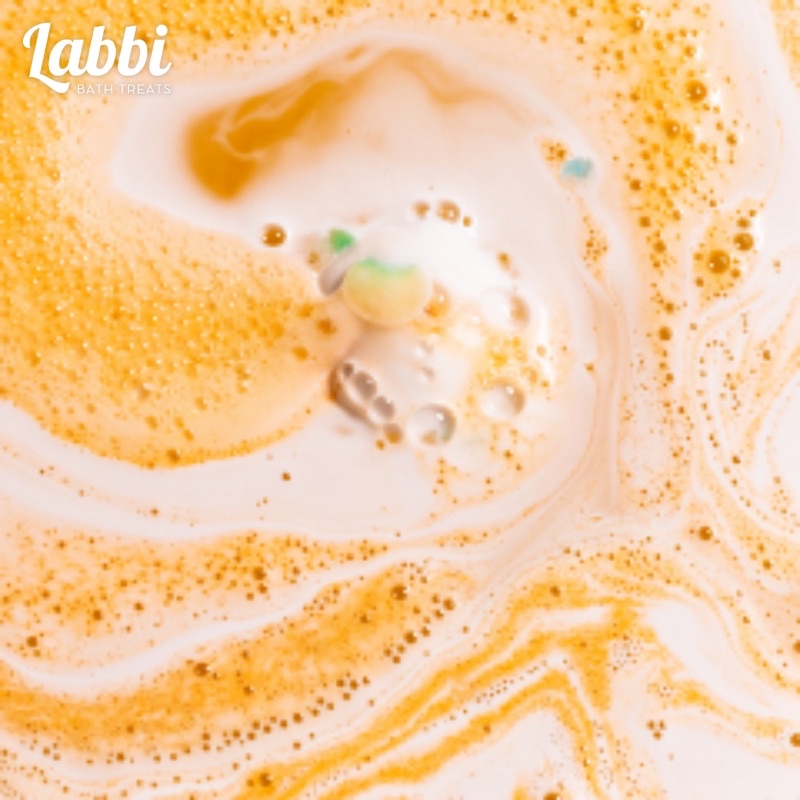 CORN CANDY [Labbi] Bath bomb / Viên sủi bồn tắm / Bom tắm / Viên thả bồn tắm / Bathbomb