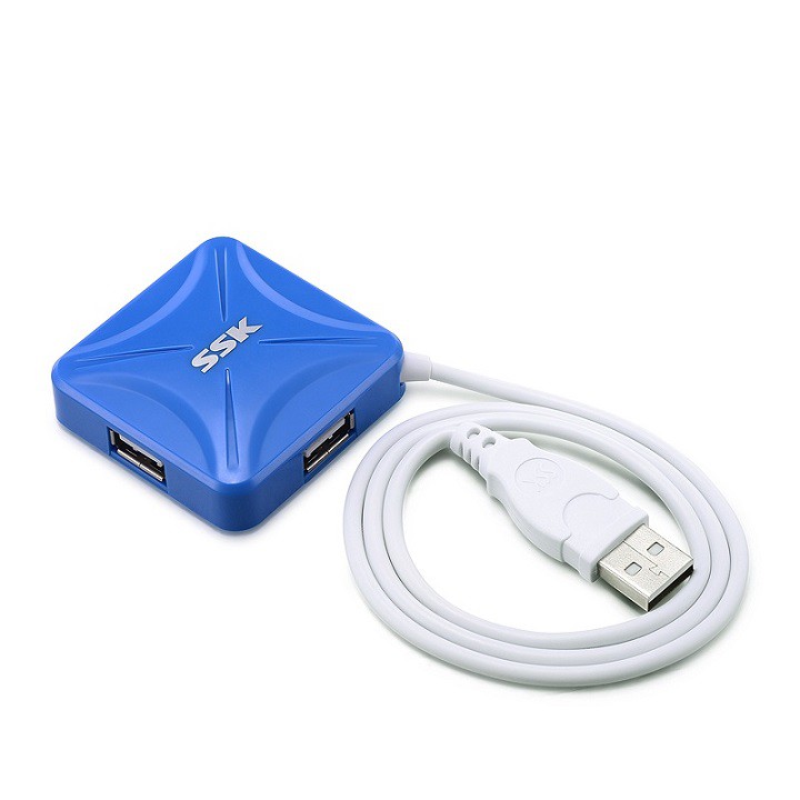 BỘ CHIA USB 2.0 Hub SSK 027-Hàng chính hãng