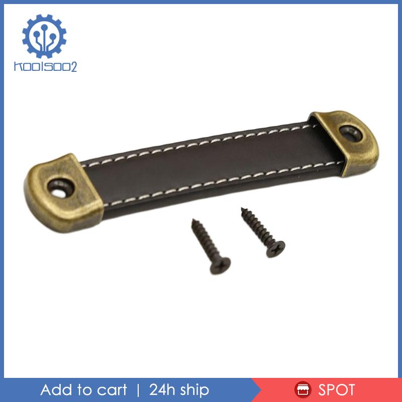 [Koolsoo2] Tay Nắm Cửa Tủ Kéo Bằng Da PU Thay Thế Tiện Dụng Cho Tủ Đồ Nội Thất / Tủ Quần Áo / Tủ Quần Áo /