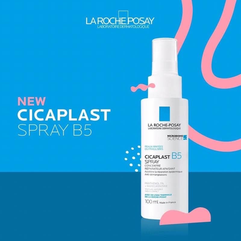 Tinh Chất dưỡng da La roche Posay B5 cicaplast spray 100ml