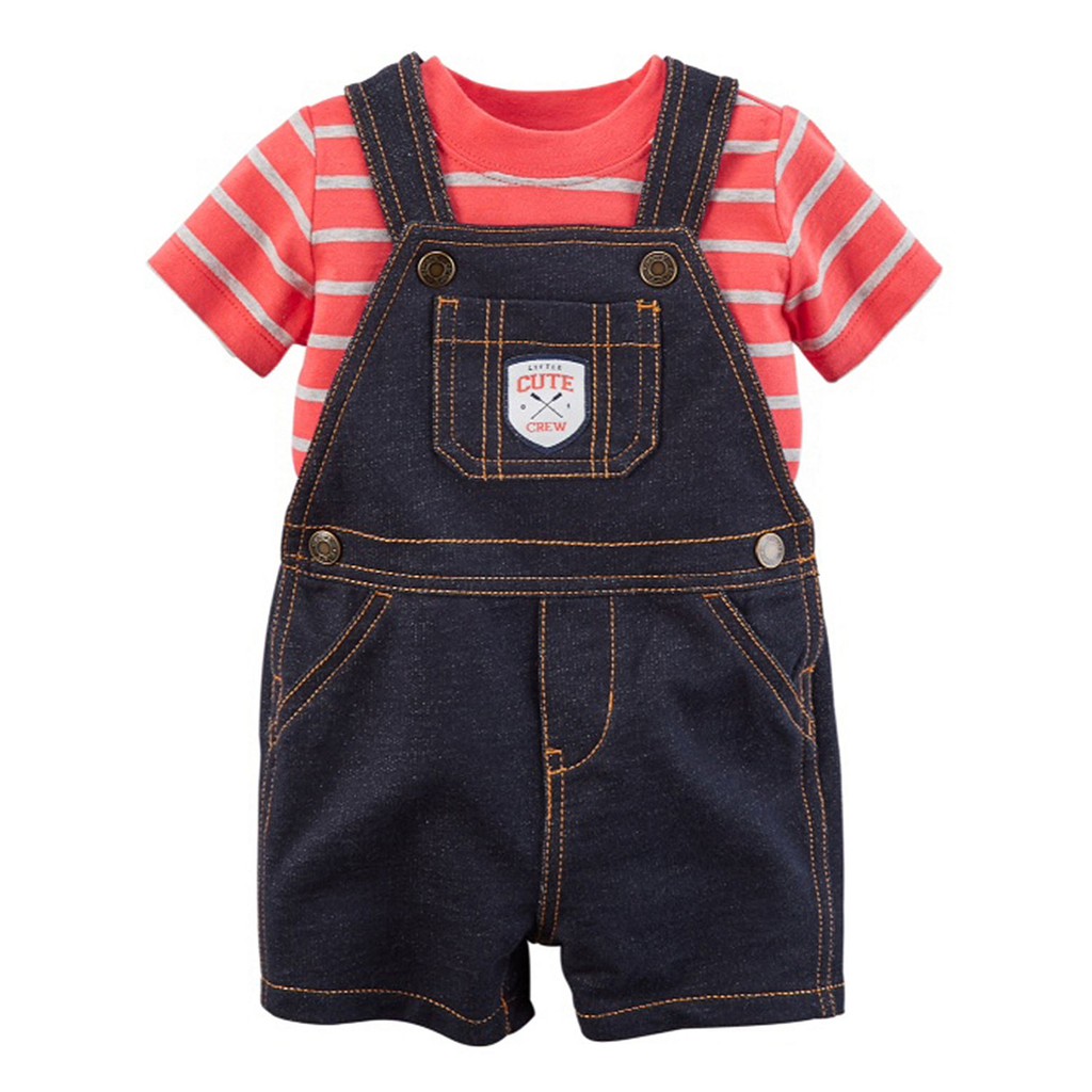 Set yếm bé trai Carter xuất xịn
