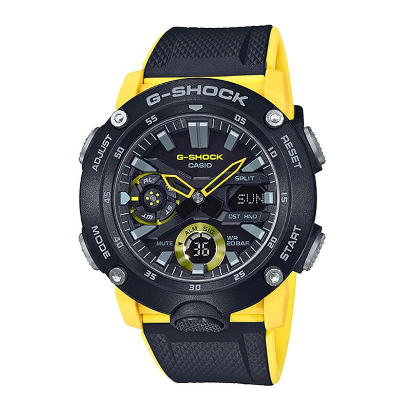 Đồng Hồ Casio Nam Dây Nhựa GSHOCK GA-2000-1A9DR Chính Hãng