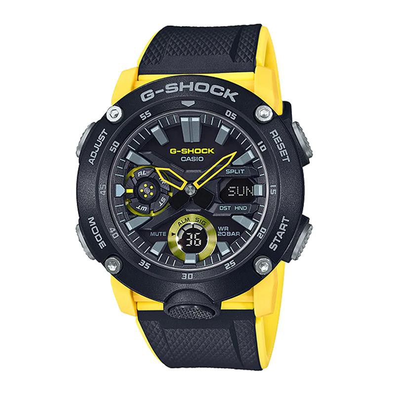 Đồng Hồ Casio Nam Dây Nhựa G-SHOCK GA-2000-1A9DR Chính Hãng