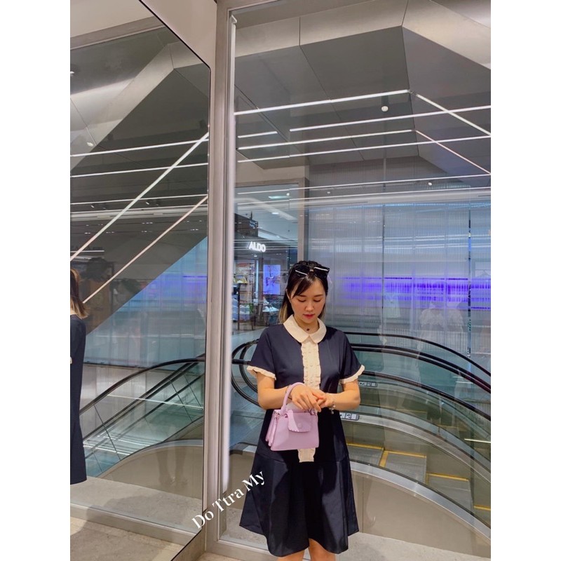 [Mẫu thật video tại xưởng]Váy tiểu thư công sở đi chơi mùa hè sang chảnh bánh bèo chất đẹp thoáng mát | BigBuy360 - bigbuy360.vn